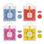 18 pcs Scented Tea Light Candle in Hanging PVC Bag - Asst