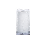 3" x 6" Unscented Round Rose Pillar Candle - White