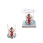 Baby El Nino Poly Resin Candle Set in Gift Box - White