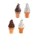 Ice Cream Cone Candle - Asst