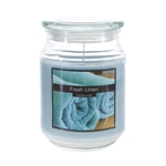 18 oz. Country Dreams Scented Jar Candle - Fresh Linen