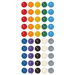 50 pcs Unscented Assorted Colors Tea Lights Candles - Assorted