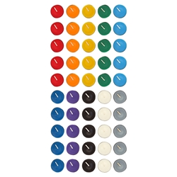 Mega Candles - 50 pcs Unscented Assorted Colors Tea Lights Candles - Assorted